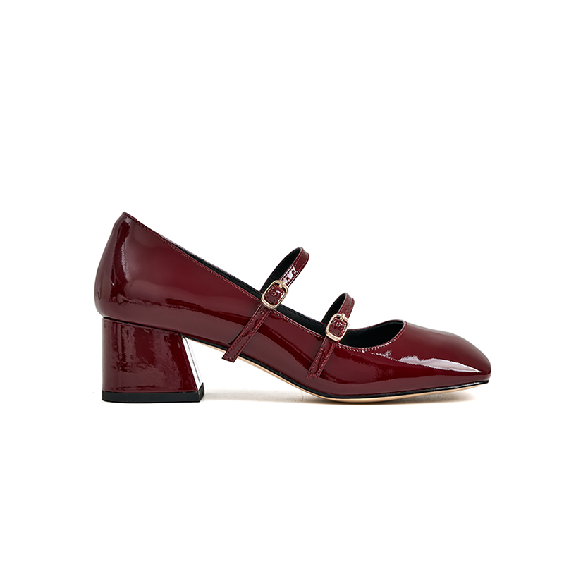 【coco】Cherry-Patterned Mary Jane Amazon.com | CrazycatZ Leather Mary Jane Shoes,Womens