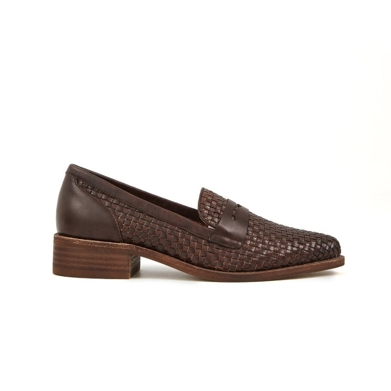 Patricia Woven Loafer-Espresso