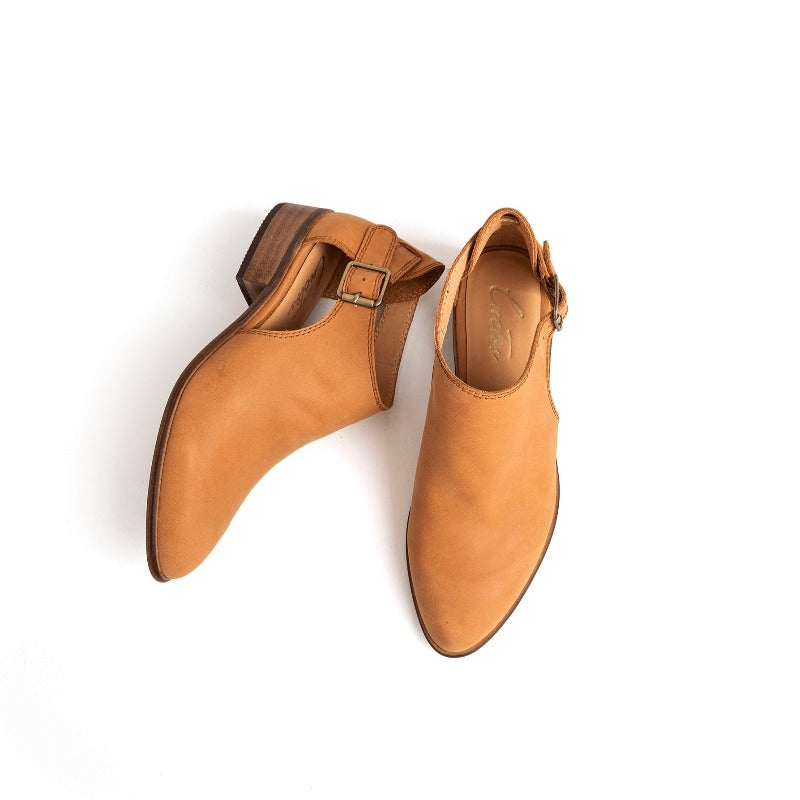 Victoria Sling-back Pump Camel